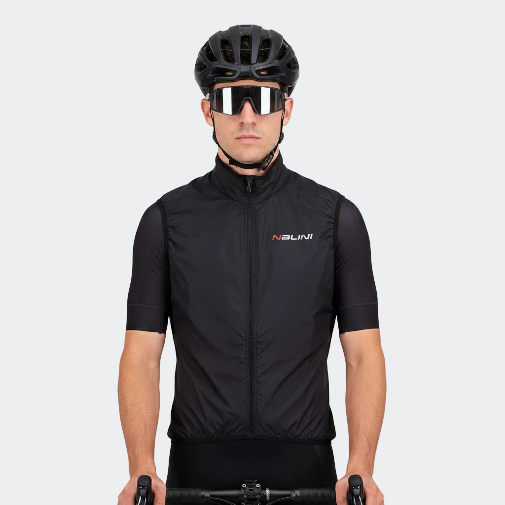 Nalini ARIA Men's Wind Vest | Black