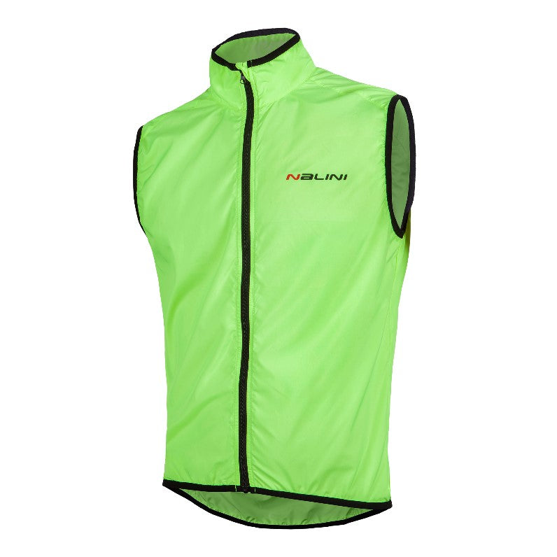 Nalini ARIA Men's Wind Vest | Neon Yellow