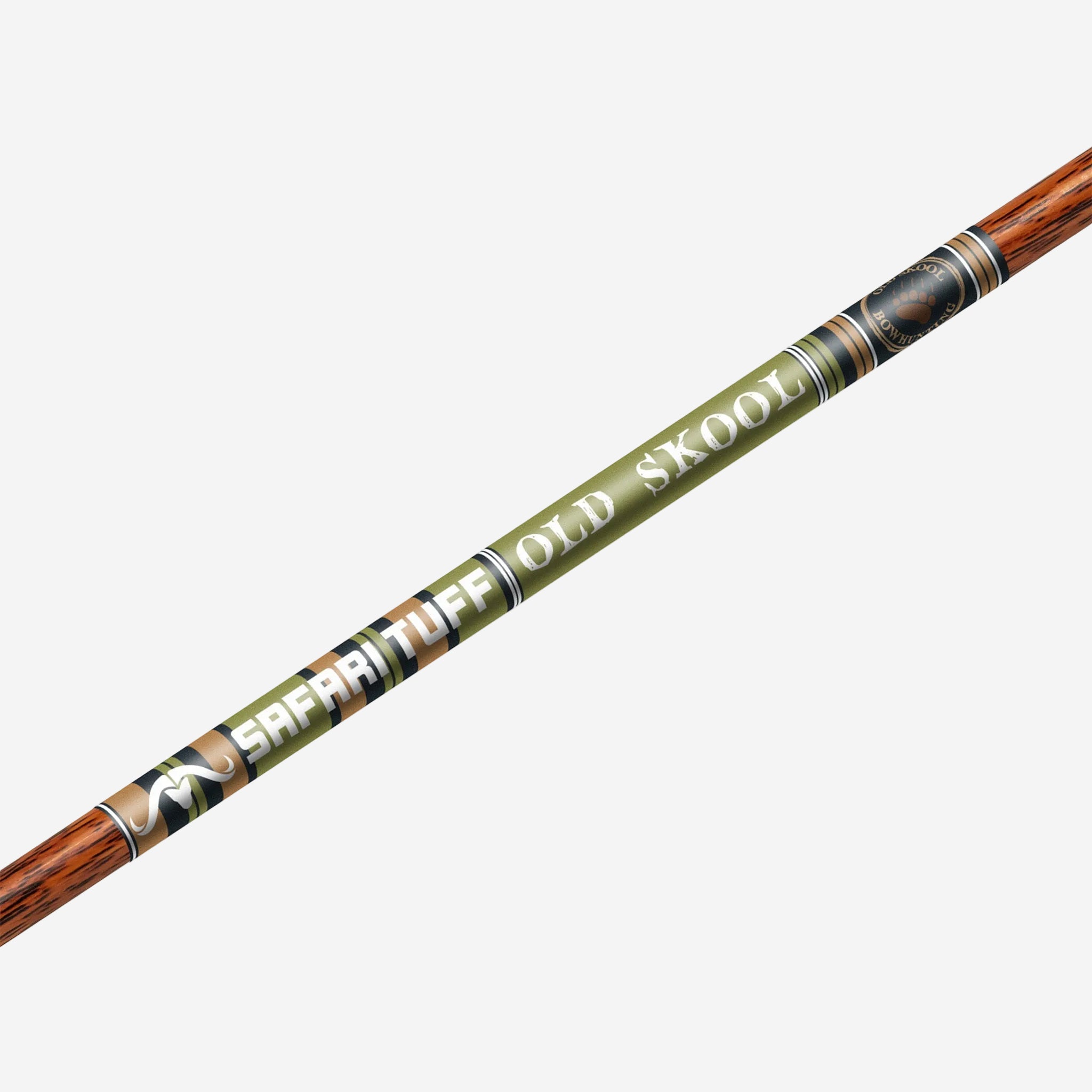 350 Spine Old Skool Arrow Shaft | 1 Dozen
