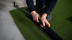 SimBox Golf Simulator Enclosure Pro + Impact Screen & Frame with Side Barriers