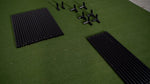 SimBox Golf Simulator Enclosure Pro + Impact Screen & Frame with Side Barriers