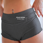90s Boyshort CloudRib™ Black