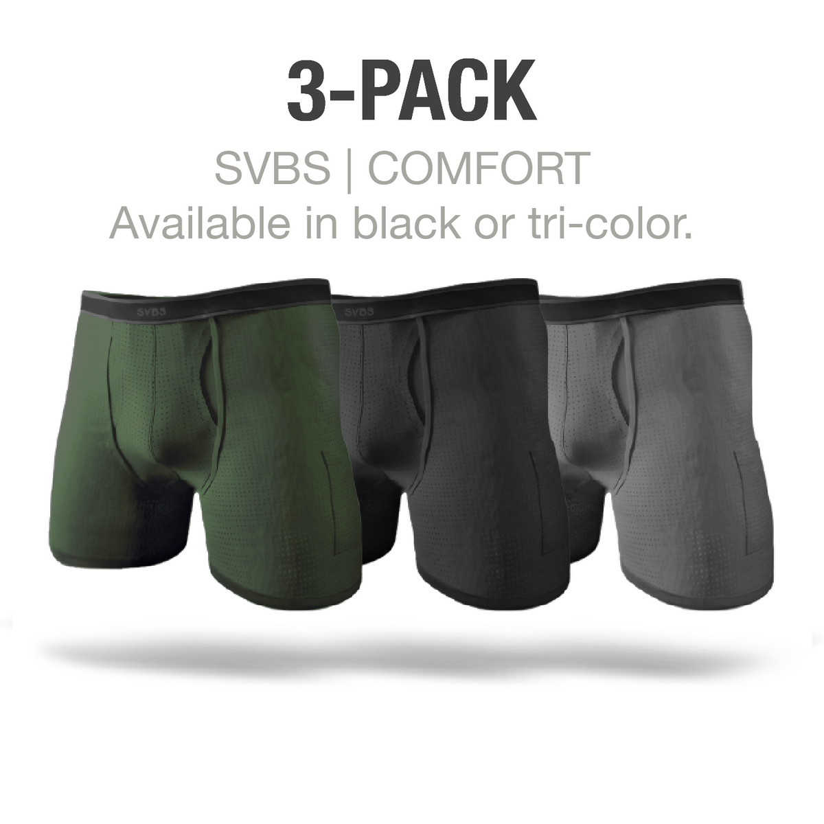 SVBS TRI-POUCH™ BOXERS | COMFORT