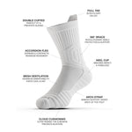 CloudFusion™ Athletic Cushioned Crew Socks