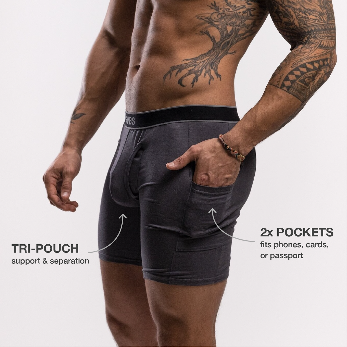 SVBPIMA TRI-POUCH™ BOXERS | PIMA COTTON