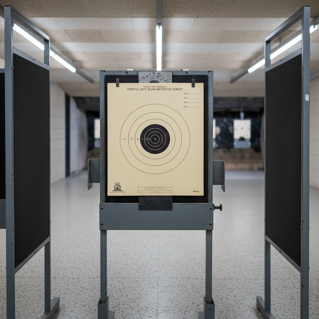 B-2 Shooting Target | 50’ Official NRA