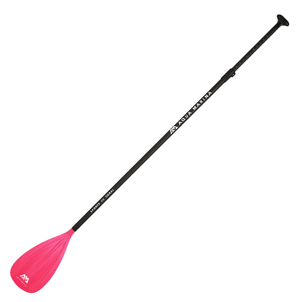 SPORTS III CORAL Adjustable Aluminum iSUP Paddle | CORAL Exclusive