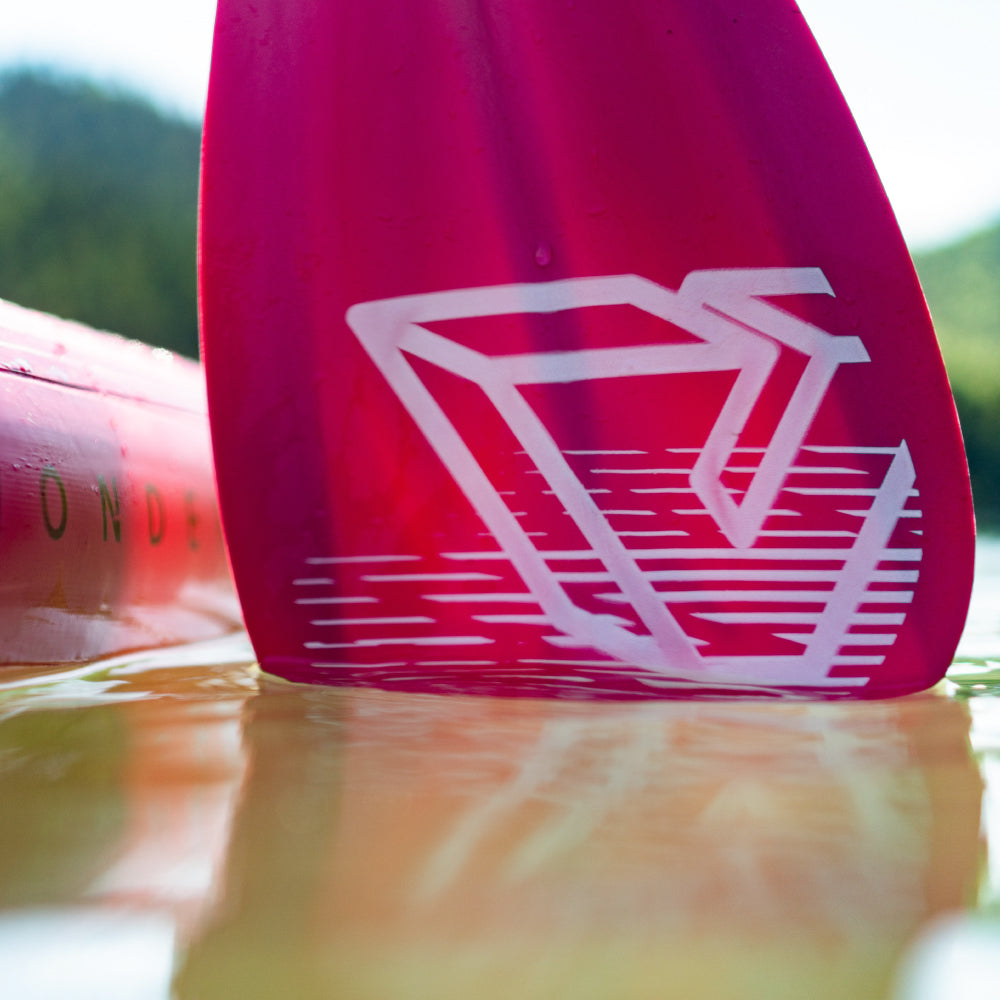 SPORTS III CORAL Adjustable Aluminum iSUP Paddle | CORAL Exclusive