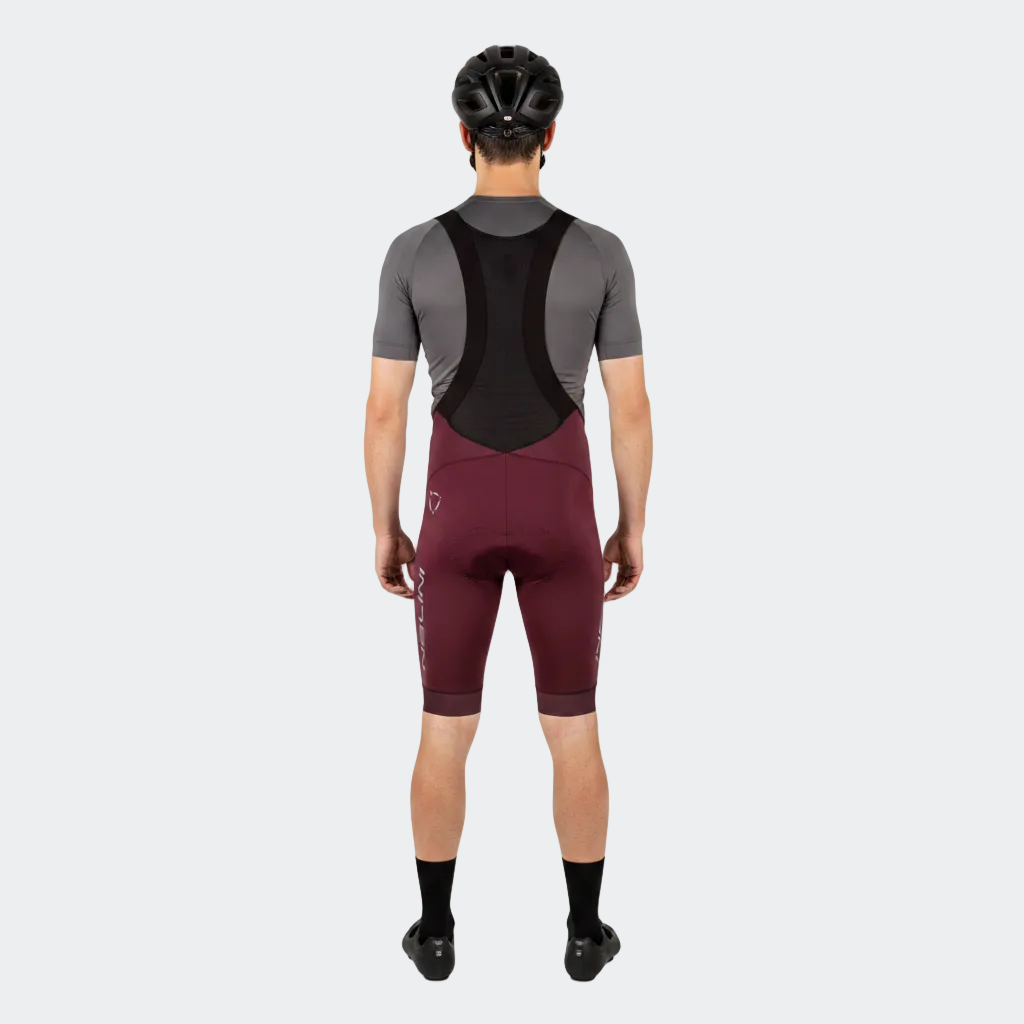 Nalini NEW ROAD Men's Bib Shorts | Bordeaux