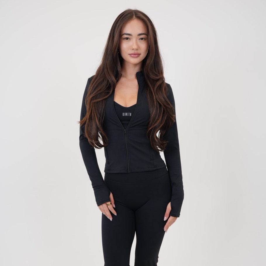 I Live in Luxury Black Perfect Fit Jacket