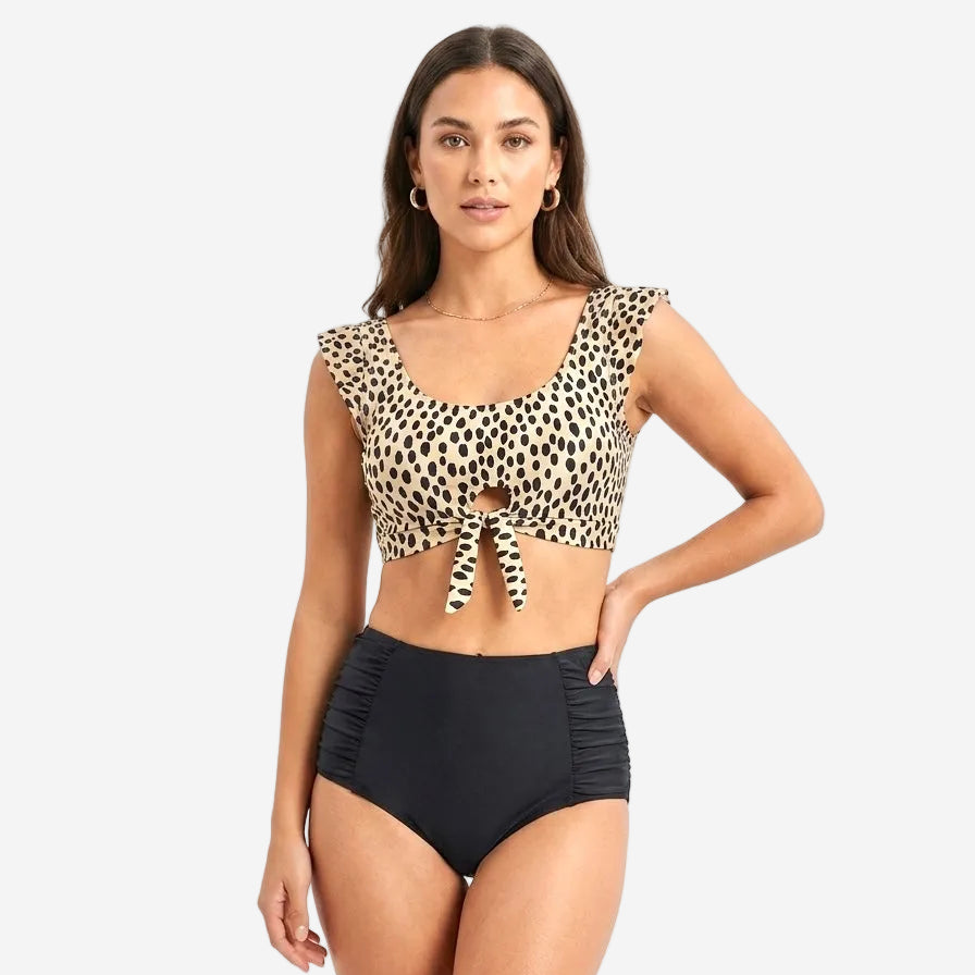 Serval Print Bikini Set | B2105