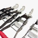 MOJAB LassoLock™ Heavy-Duty Tire Tie Down Kit | 2” × 12’ (Set of 4)