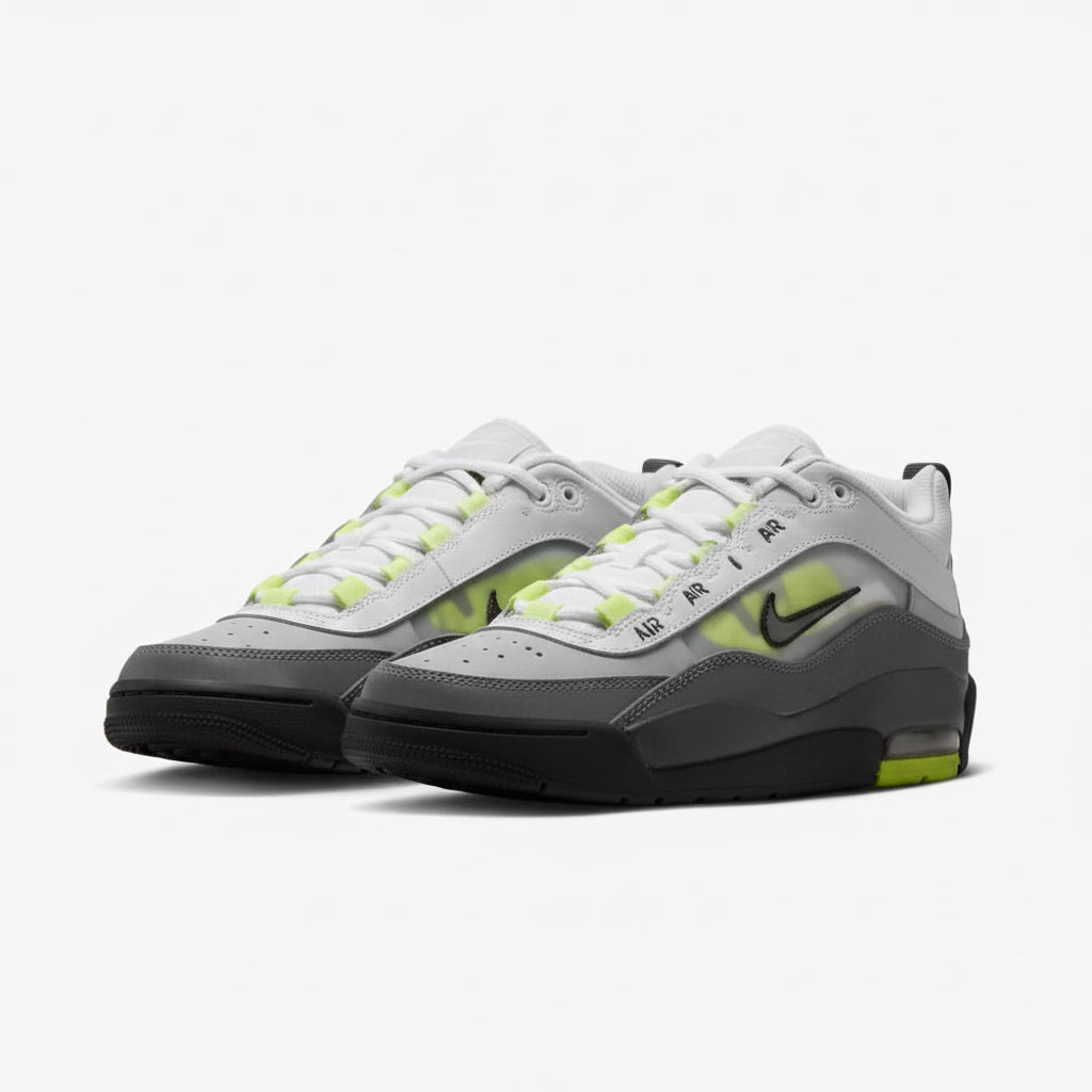 Nike SB Air Max Ishod Black | Neon Yellow x Anthracite x Light Graphite