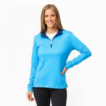 Women's Bar Harbor 1/4 Zip Sweatshirt | Blue
