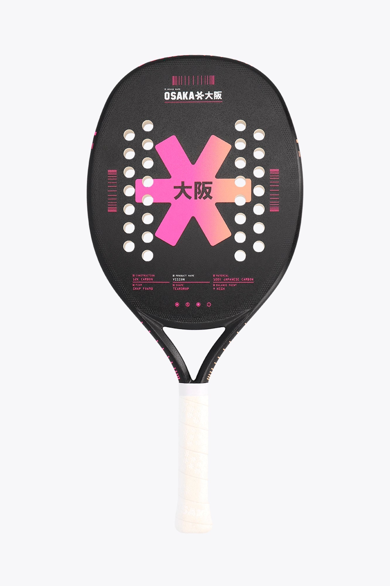 Osaka Beach Tennis Racket Vision | Fluo Pink