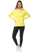 Women's Bar Harbor 1/4 Zip Sweatshirt | Aqua