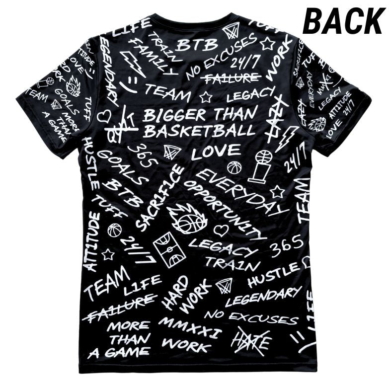 Emotions Performance Compression T-Shirt | Black
