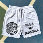 Bigger Than Basketball Shorts | White