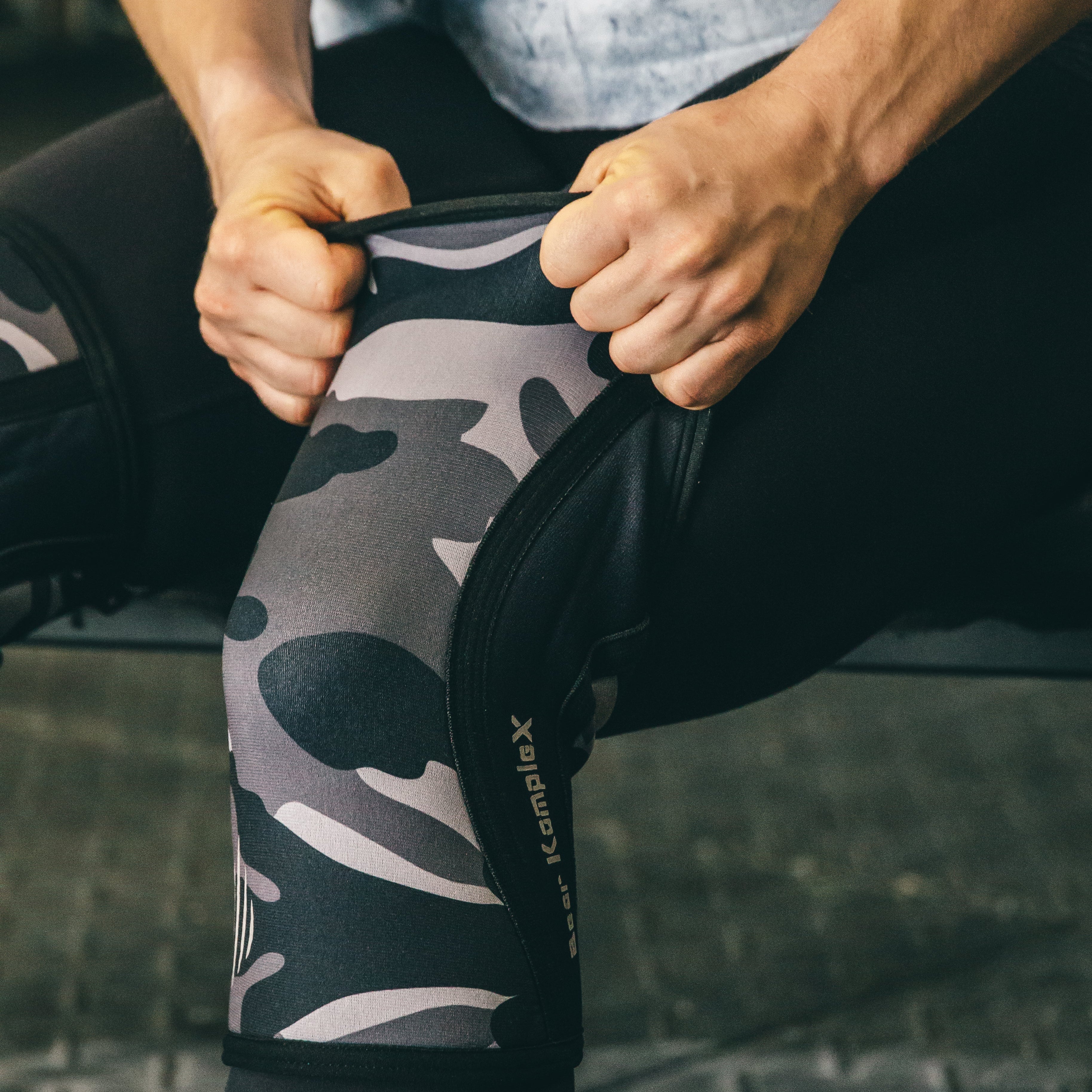 Bear KompleX Knee Sleeves | Black Camo
