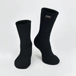 Polar Feet SUPER STRETCHY Fleece Socks | Black