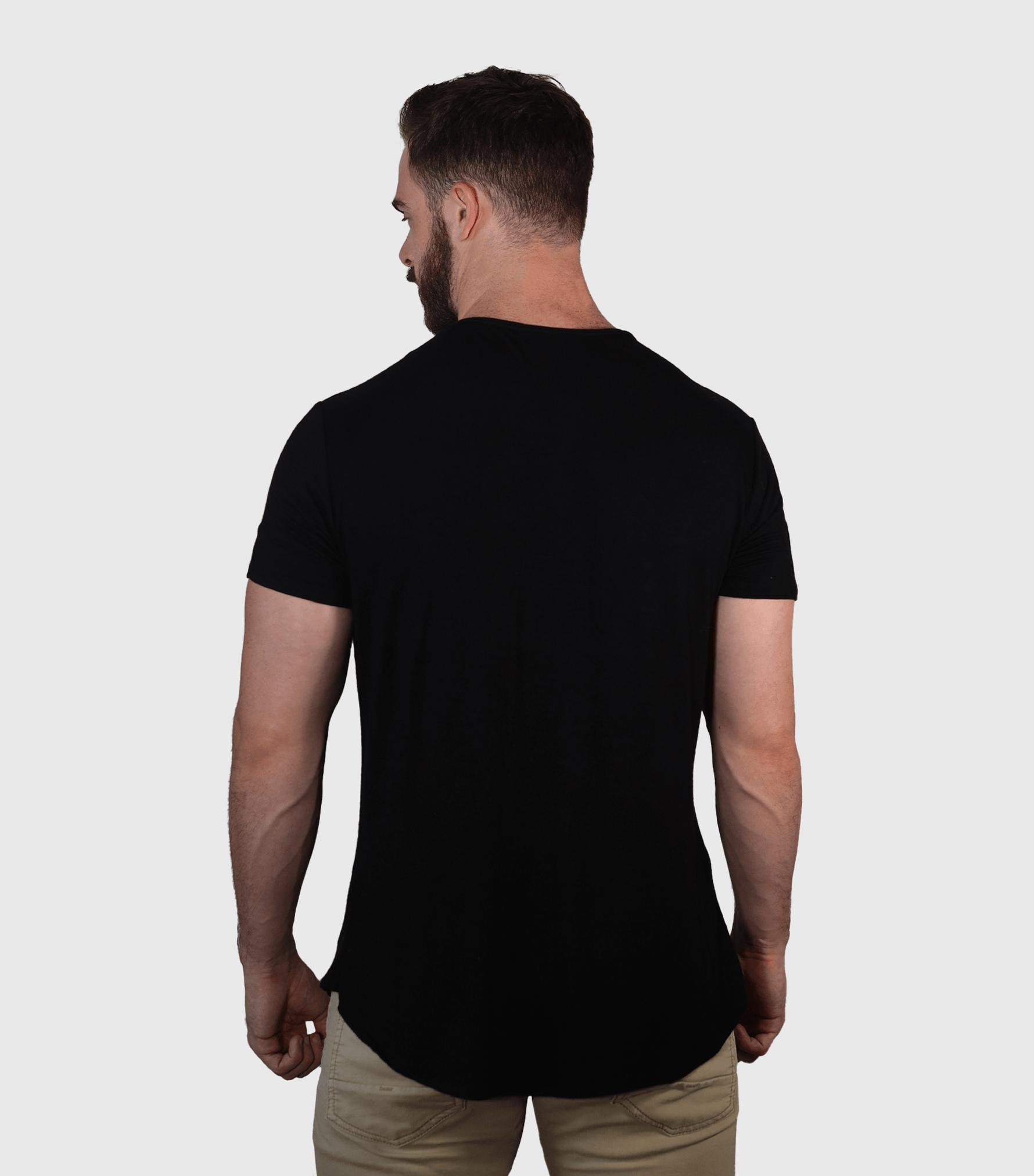 Bamboo Swift Curve-Hem T-Shirt