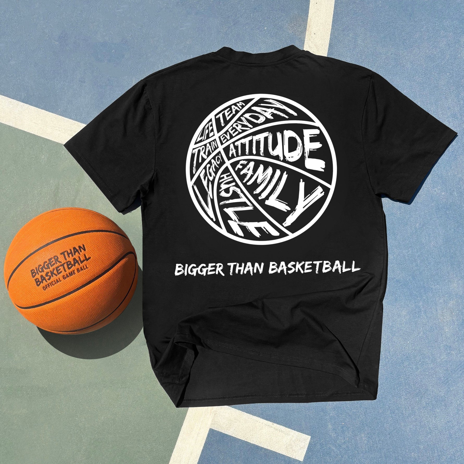Bigger Than Basketball T-Shirt | Black