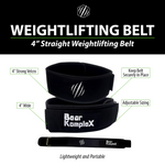 BKX Straight 4" Belt