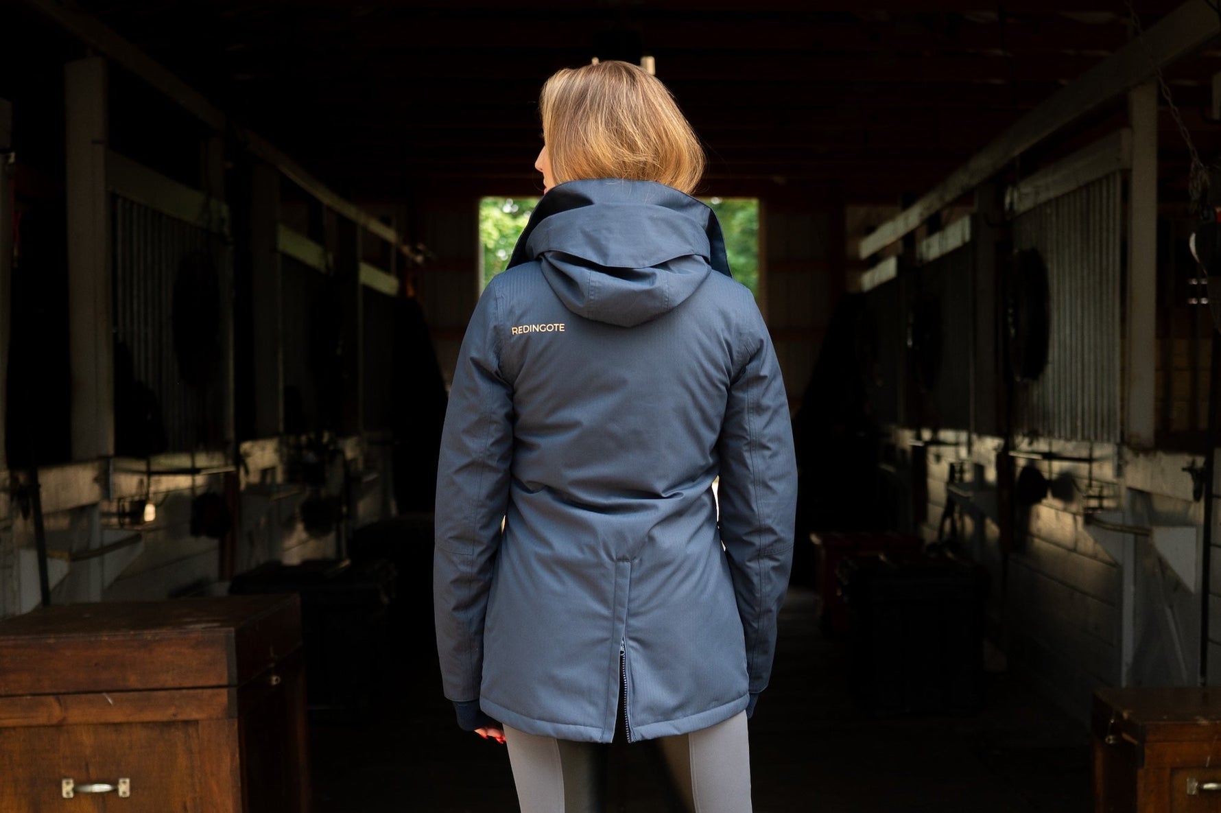 Winter Insulated Riding Jacket 2.0 | Blue Nights