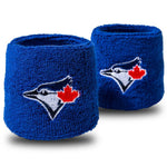 Franklin MLB 2.5" Wristbands | Official Team Logo Sweatbands