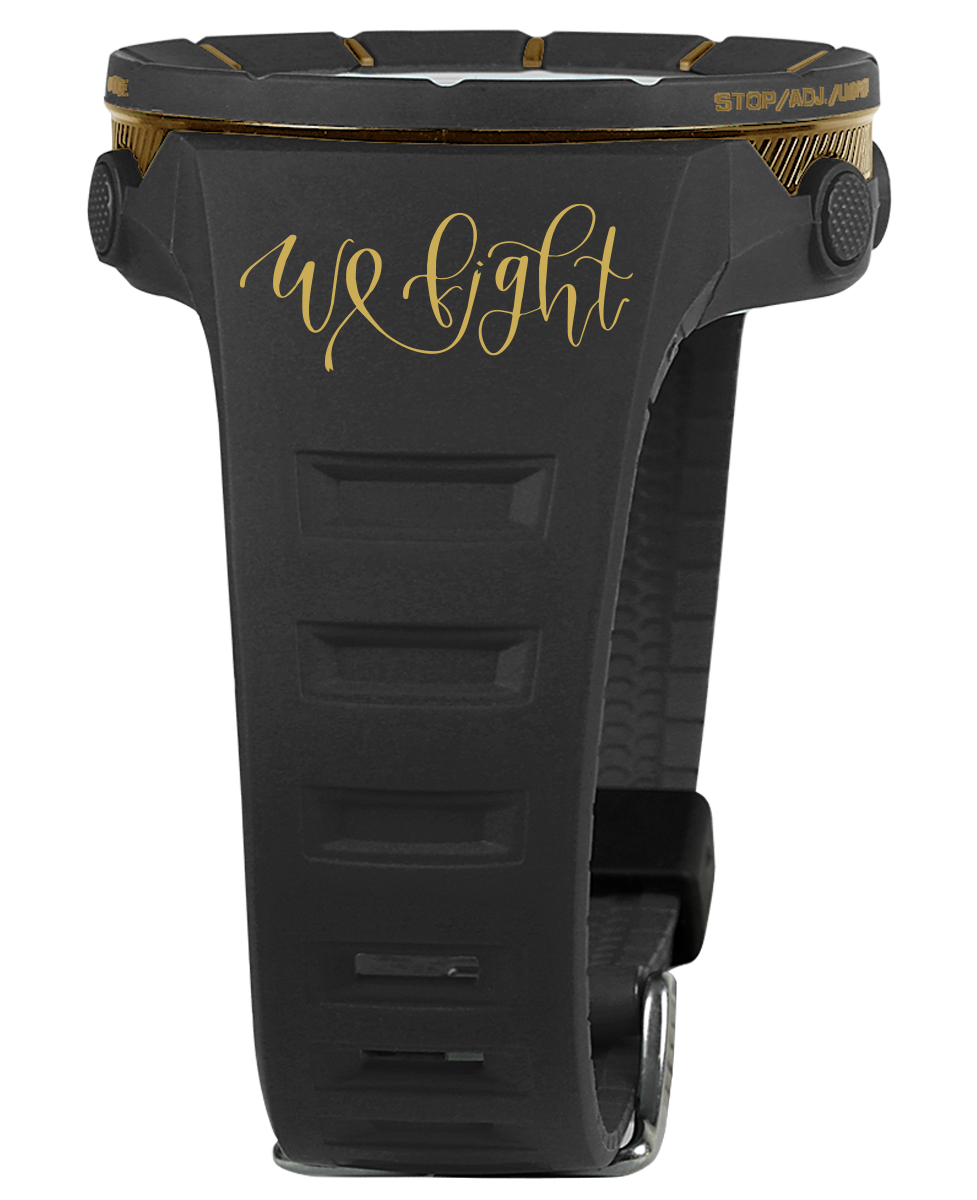 Rockwell Time Coliseum Sports Watch We Fight | Gold/Black Coliseum