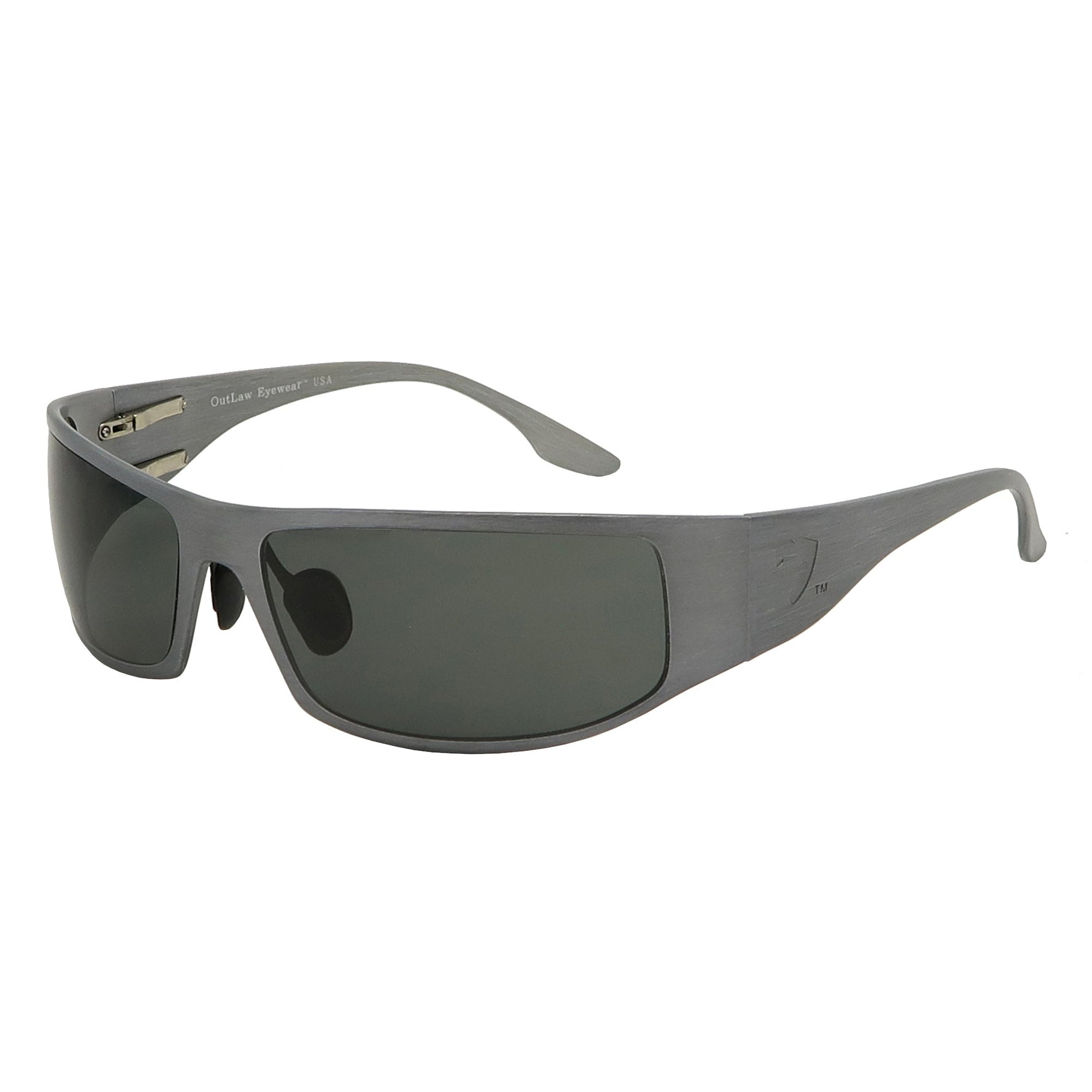 Fugitive TAC Brushed GunMetal Polarized Sunglasses | ANSI Z87.1-2015