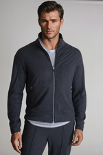 Breckenridge Full-Zip Sweatshirt | Charcoal Grey