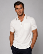 Pocket Polo Shirt | White