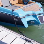 NautiCurl Bungee Boat Ropes | Shock Absorbing (2 Ropes)