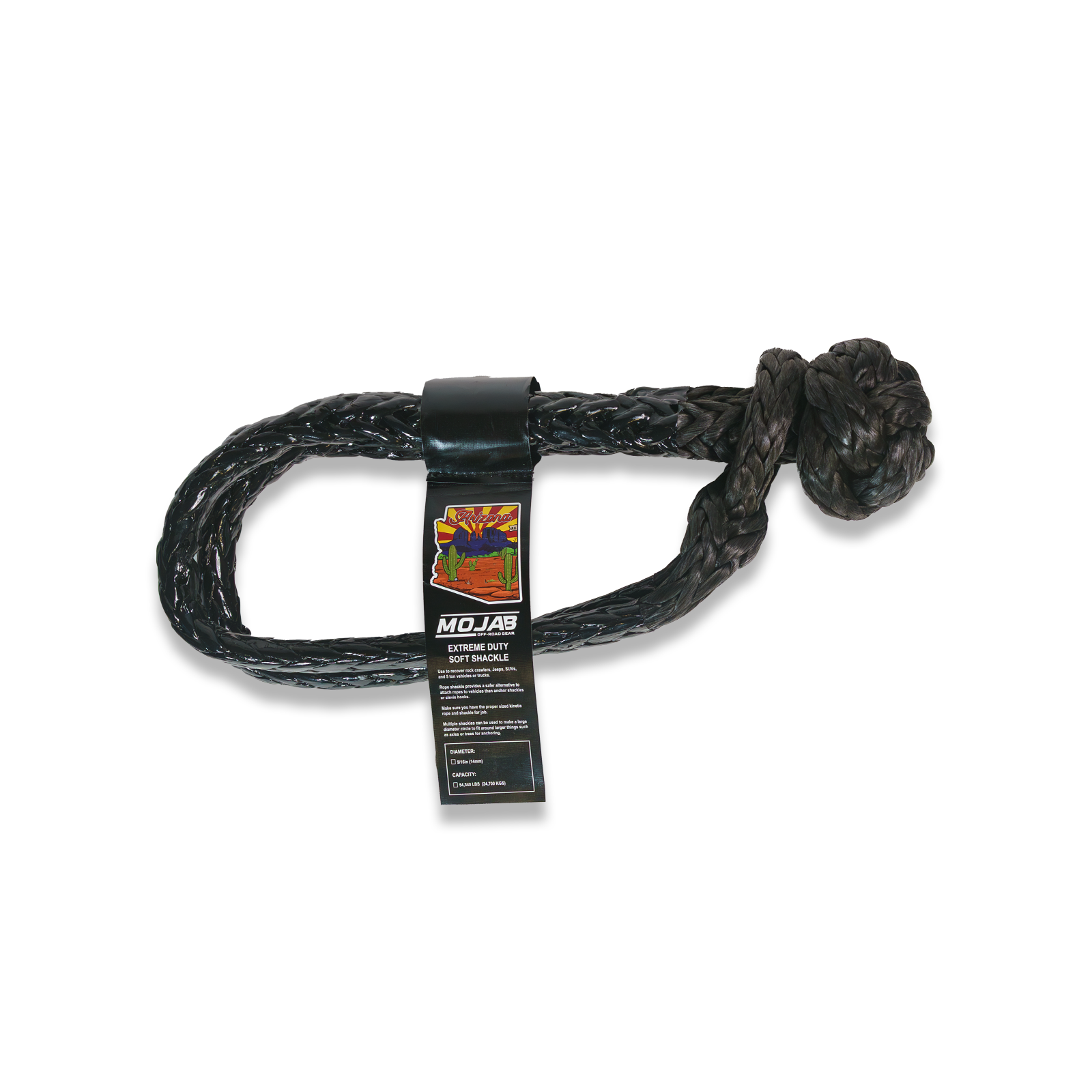 Extreme Duty Soft Shackle 9/16'' x 31.5'' (Lifetime Warranty)