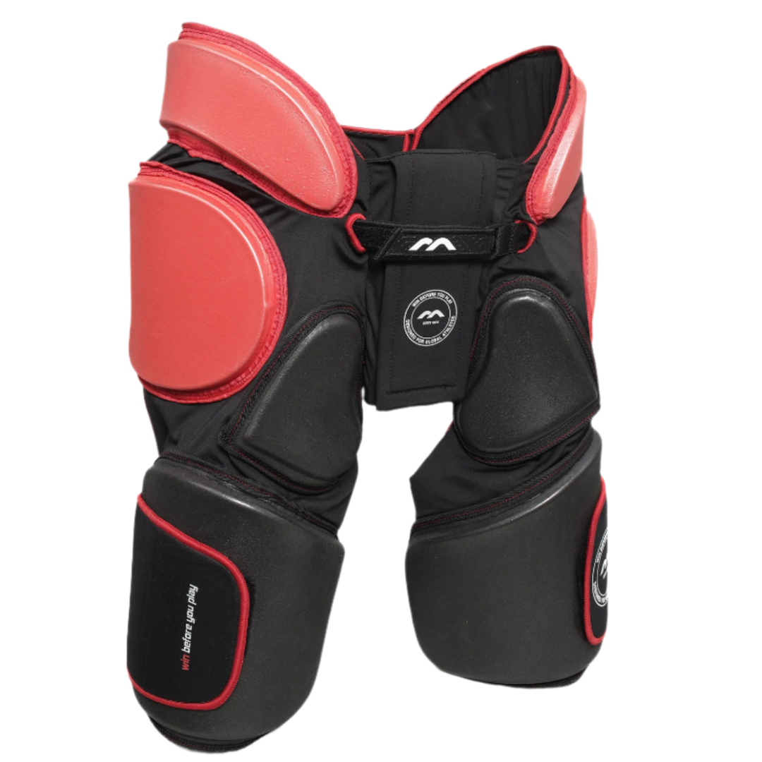 Mercian Evolution 1 Girdle Black/Red with Overshorts