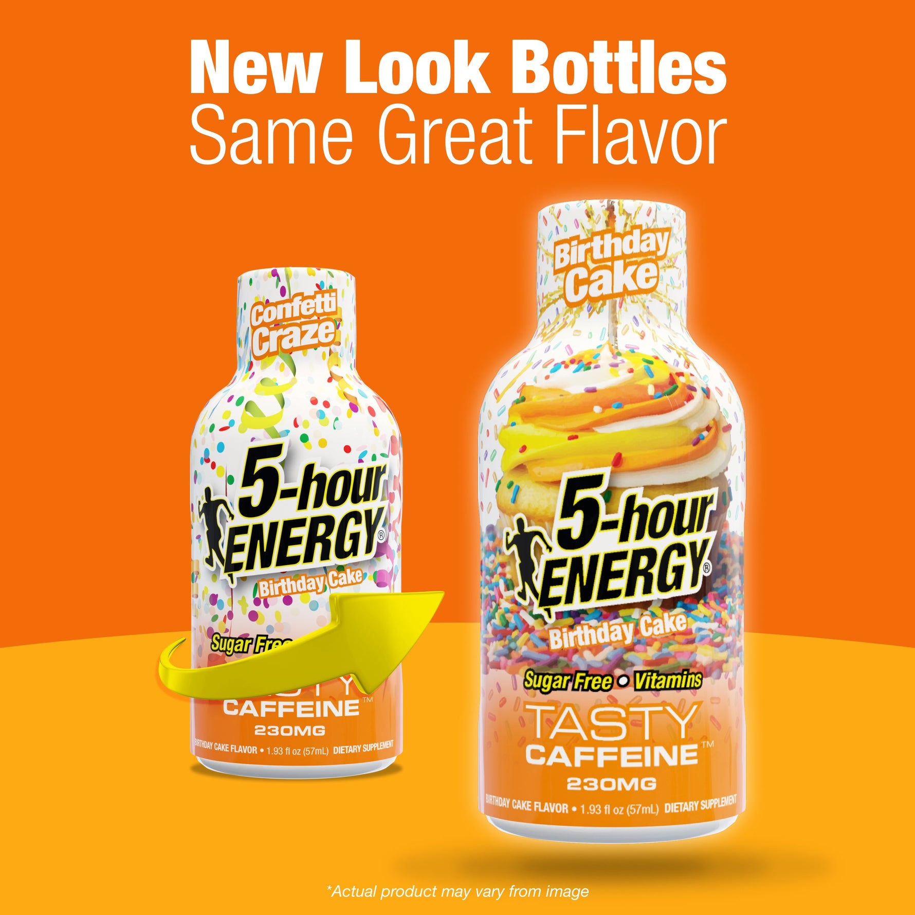 5-hour ENERGY Extra Strength Shots | Birthday Cake Flavor, 1.93 Fl Oz, 24 Pack