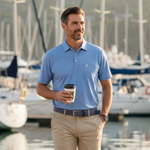 Charleston Polo | Steel Blue