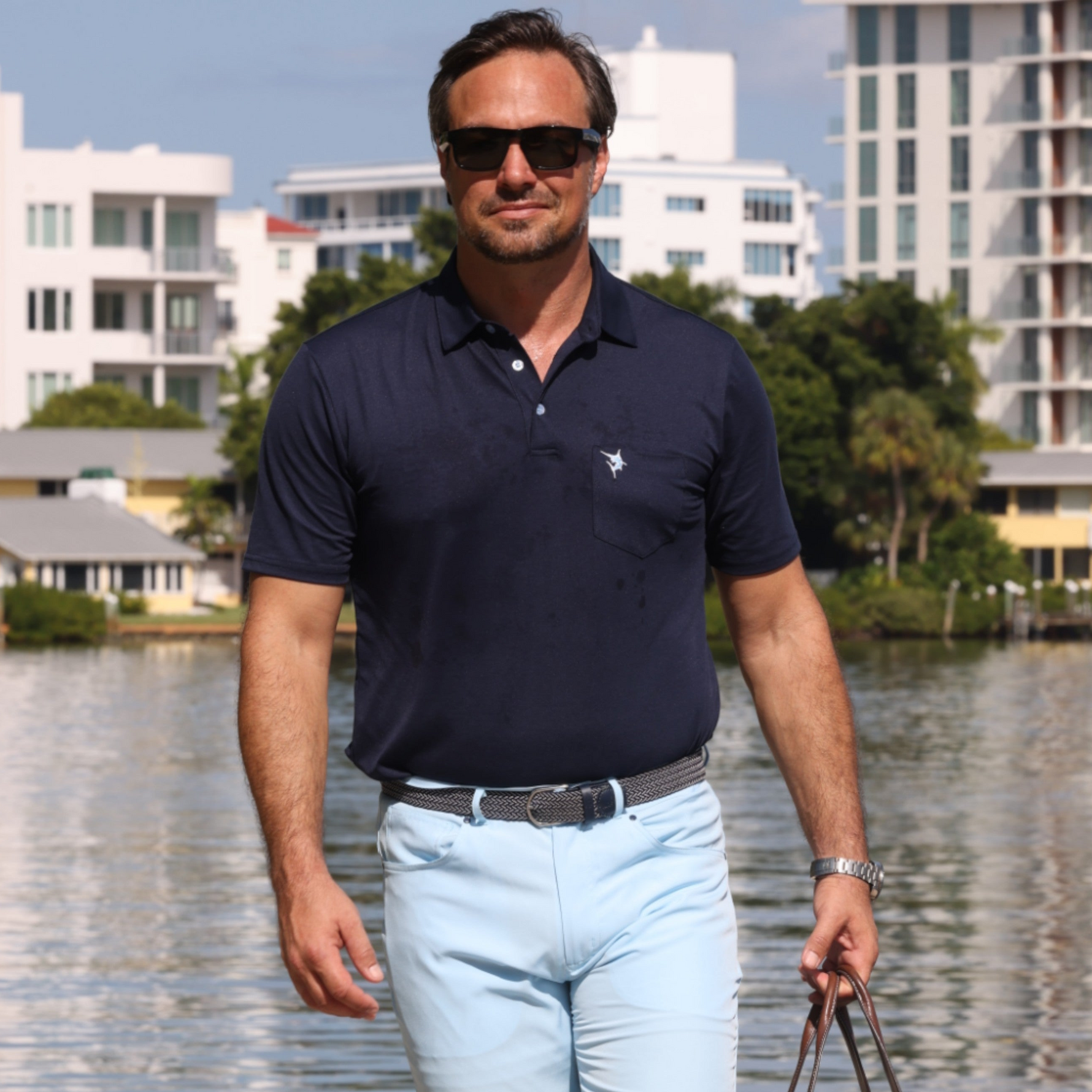 Charleston Polo | Navy