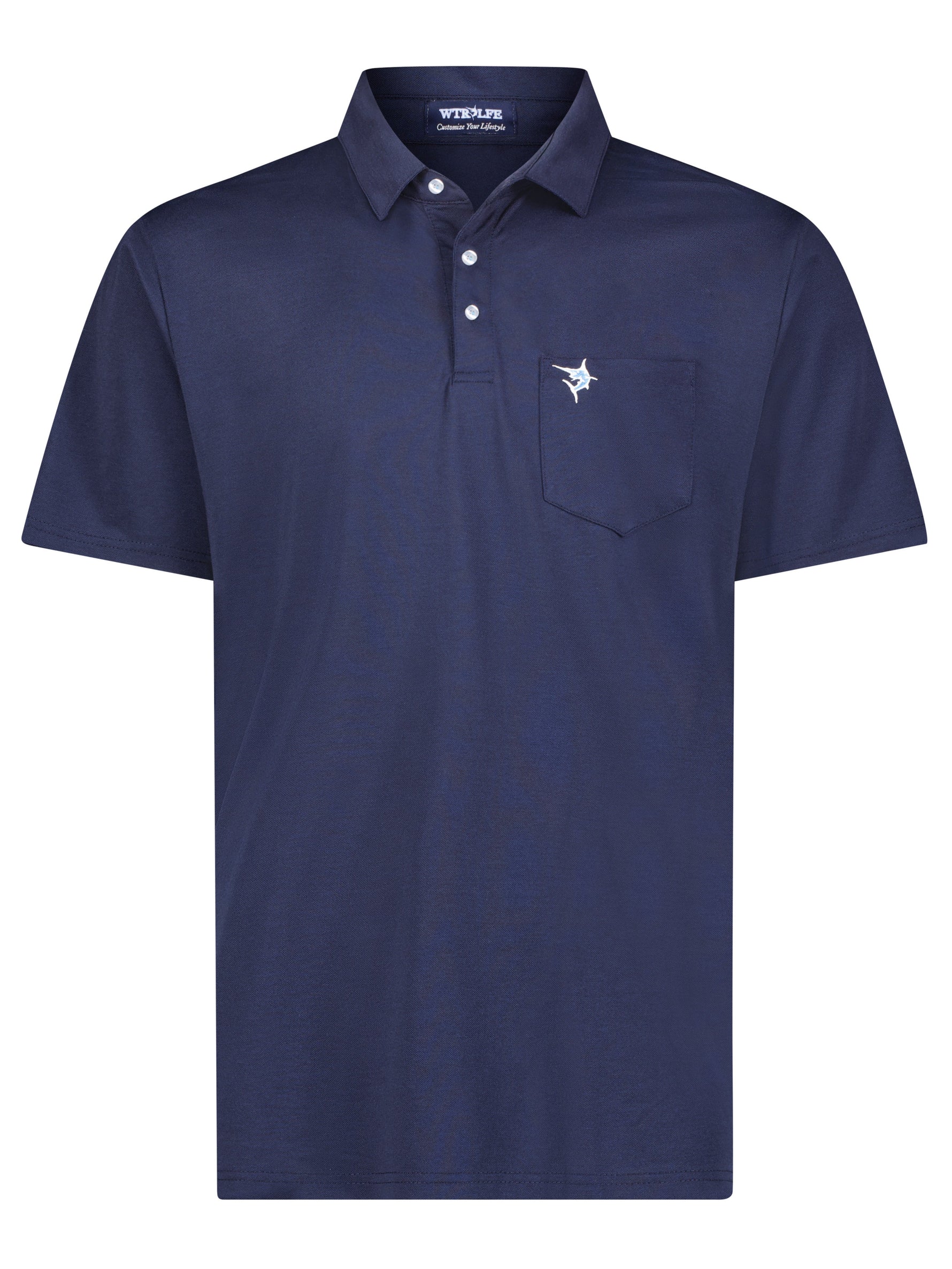 Charleston Polo | Steel Blue