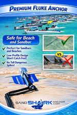 Fluke Anchor | Retractable Shaft (5lbs)