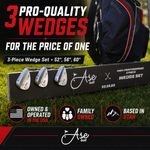 Ase 3-Piece Wedge Set | Right Hand