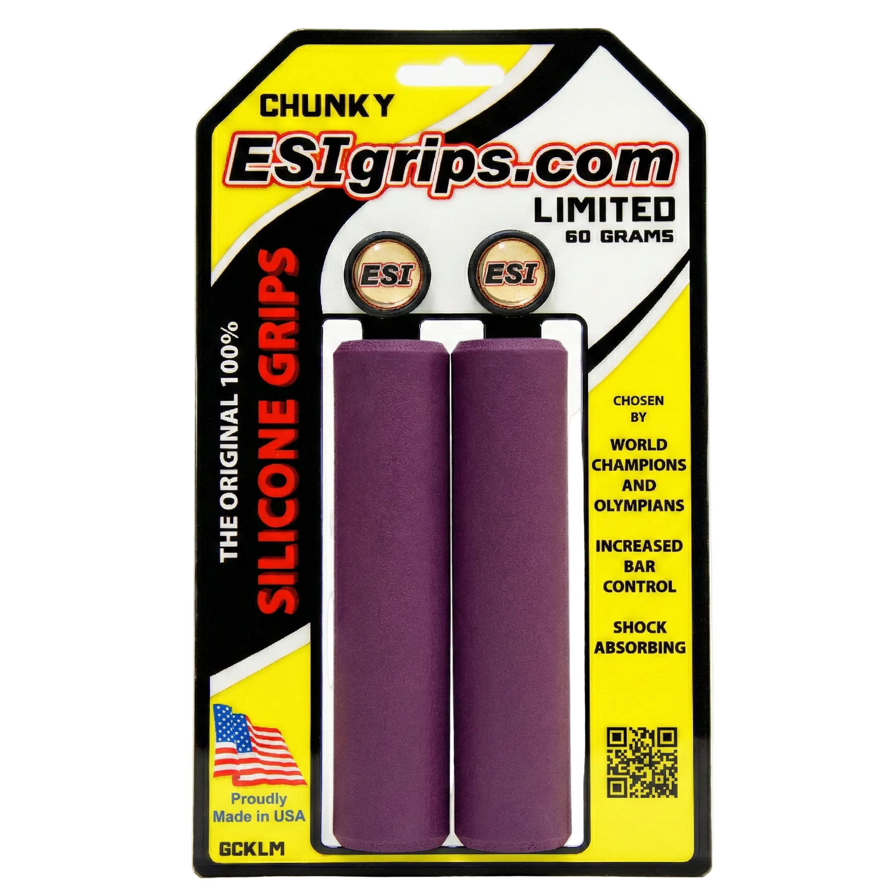 Limited Edition Wild Plum Bicycle Grips
