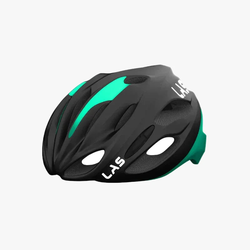LAS Cobalto Cycling Helmet | Matte Black/Celeste