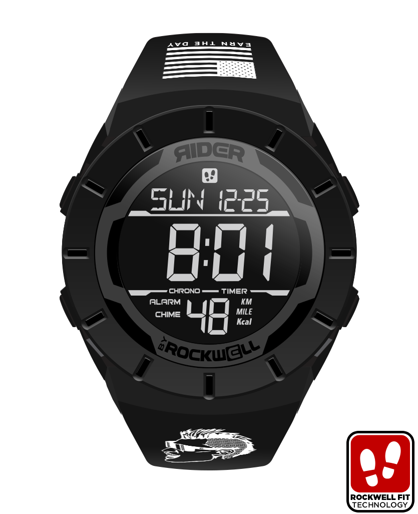 Coliseum Fit™ Casey Patterson Edition (Phantom Black) Watch