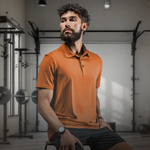 Men's Terra Recovery Polo (Sunfire Clay)