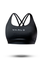 Women's SOHO Cross Back Sports Bra | Black