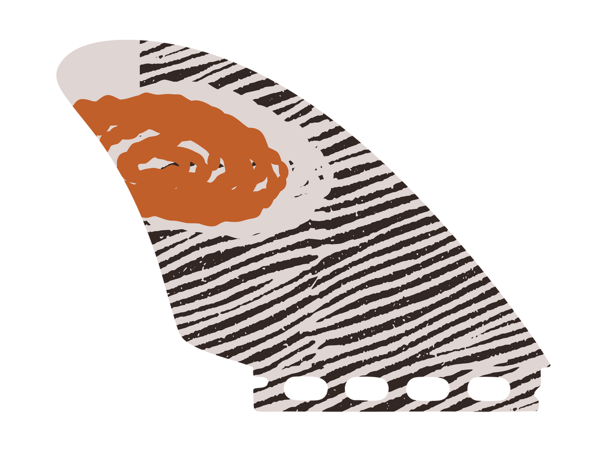 LOML 50:50 Surfboard Fin | Estefi Hotton