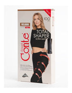 Conte Velour Active 100 Den Microfibra Opaque Shaper Women's Tights | 19С-123СП