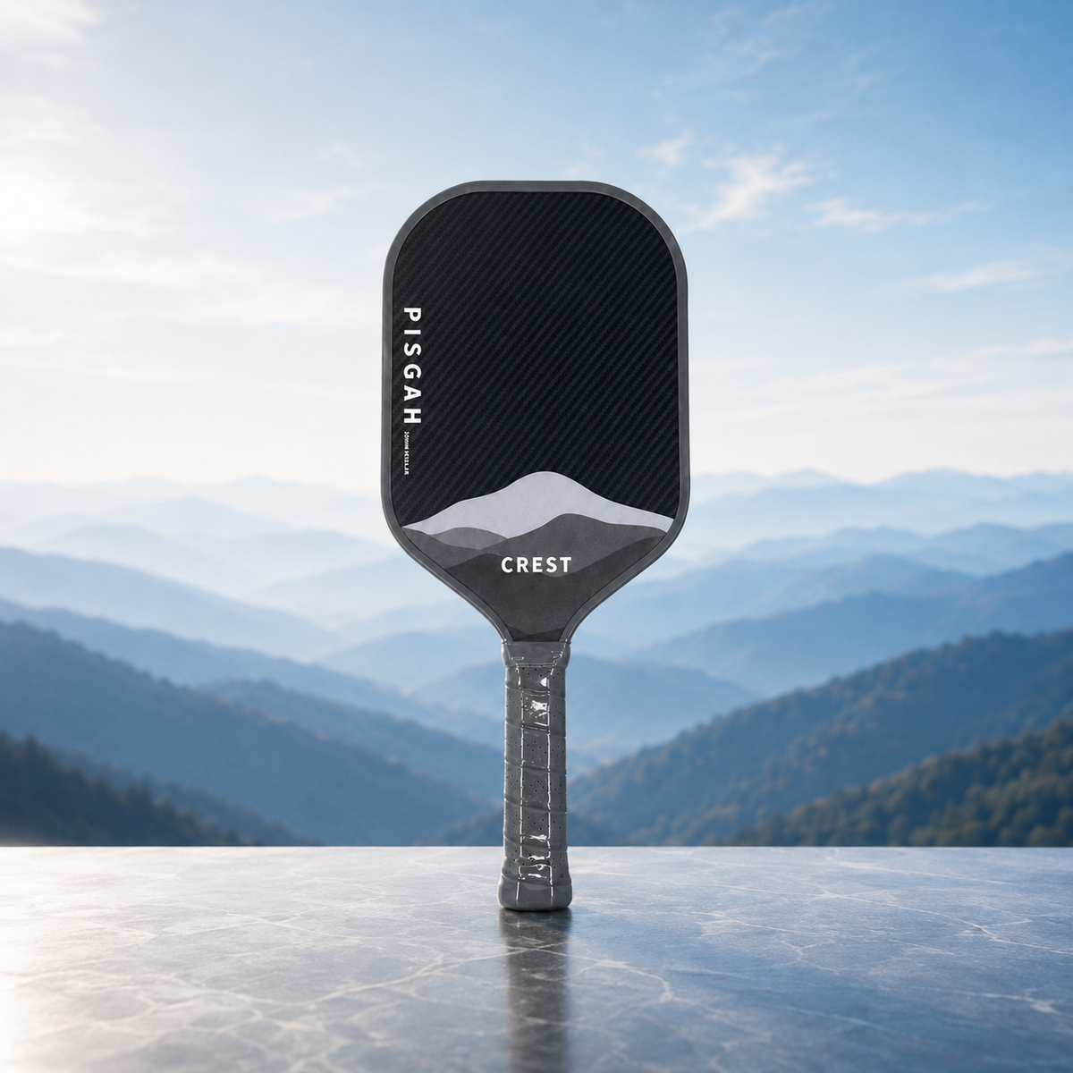 Pisgah Crest Pickleball Paddle | Kevlar Face | 16mm Core